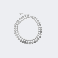 Punk Layered Coin Necklace Set | Vooglam.com 