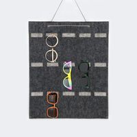 Practical Felt Hanging Organizer Bag | Vooglam.com Angle View