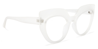 Cat Eye Crystal Eyeglasses│Vooglam.com