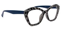 Rectangle Blue Eyeglasses | Vooglam.com