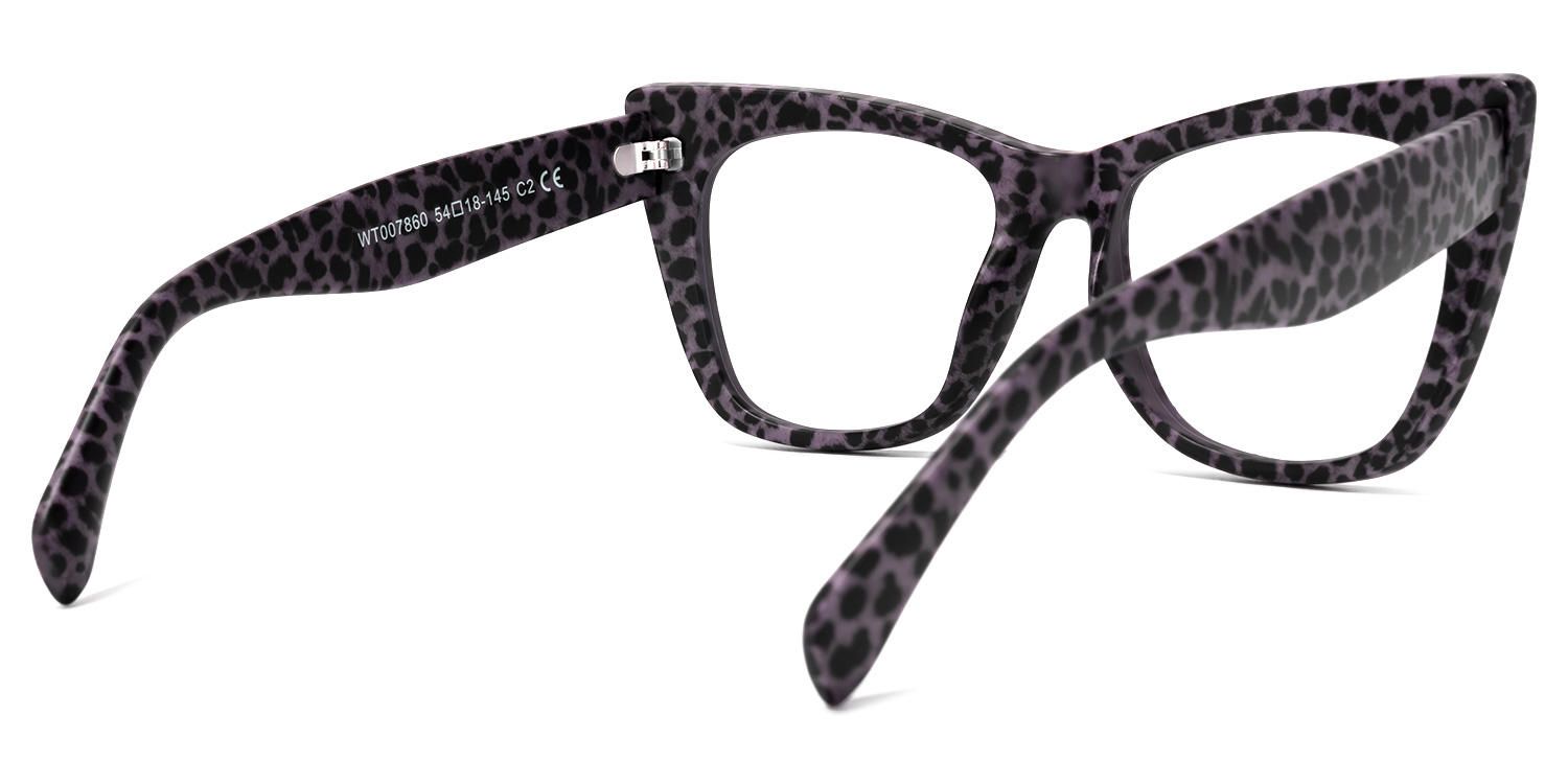 Madeleine - Cat Eye Purple Eyeglasses product detail 3