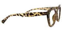Rectangle Leopard/Print Eyeglasses | Vooglam.com