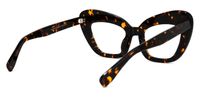 Cat Eye Tortoise Eyeglasses | Vooglam.com Side View