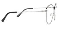 Iliana - Butterfly Silver Eyeglasses | Vooglam 