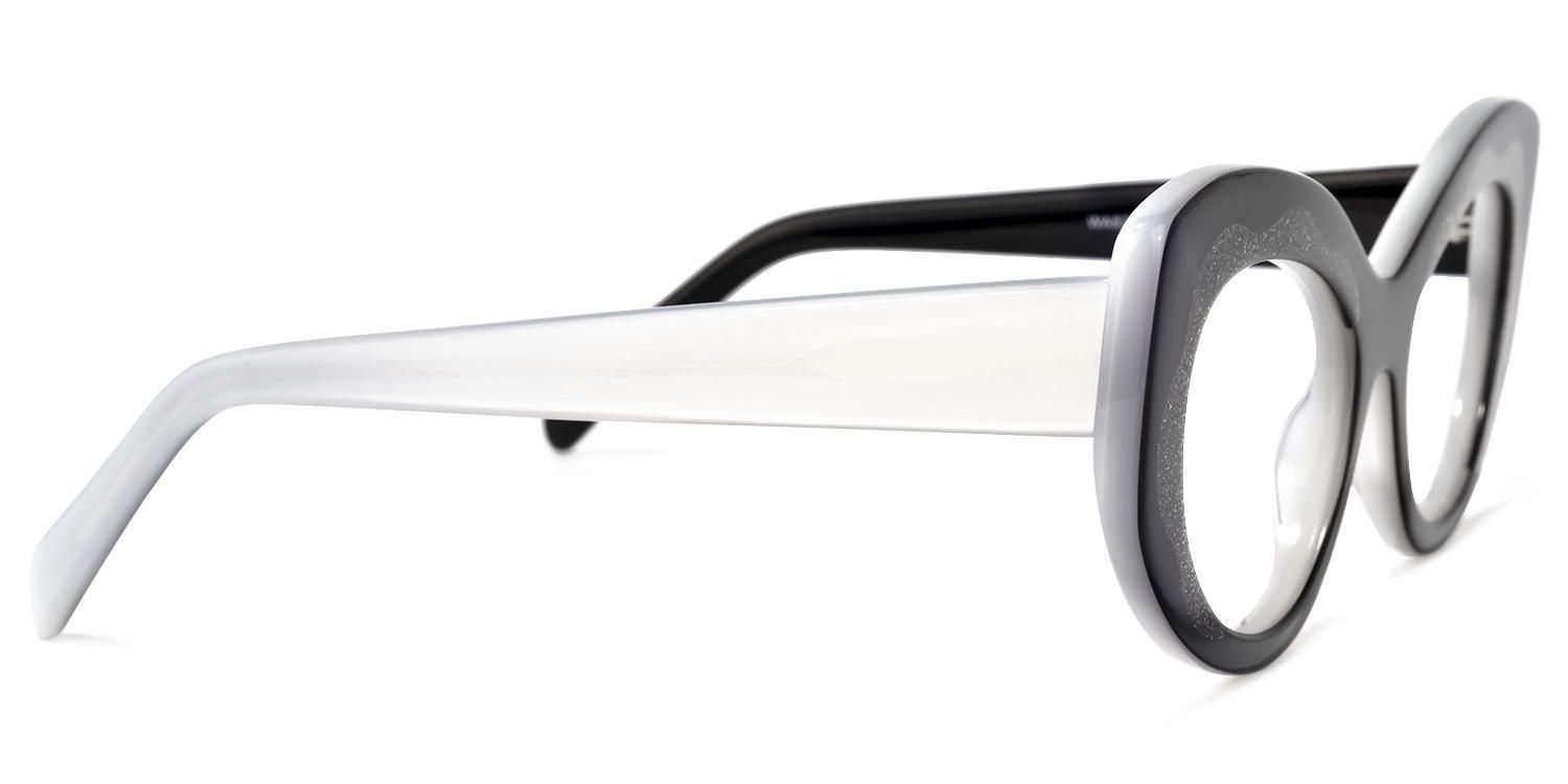Cat Eye Black Eyeglasses | Vooglam.com 4