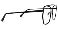 Alexa - Aviator Black Eyeglasses | Vooglam 