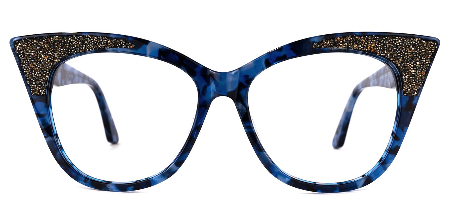 Voydra - Cat Eye Blue Eyeglasses product detail 2