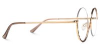 Manley - Eclectic Round Tortoiseshell Glasses | Vooglam 
