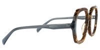 Square Grey Eyeglasses | Vooglam.com 