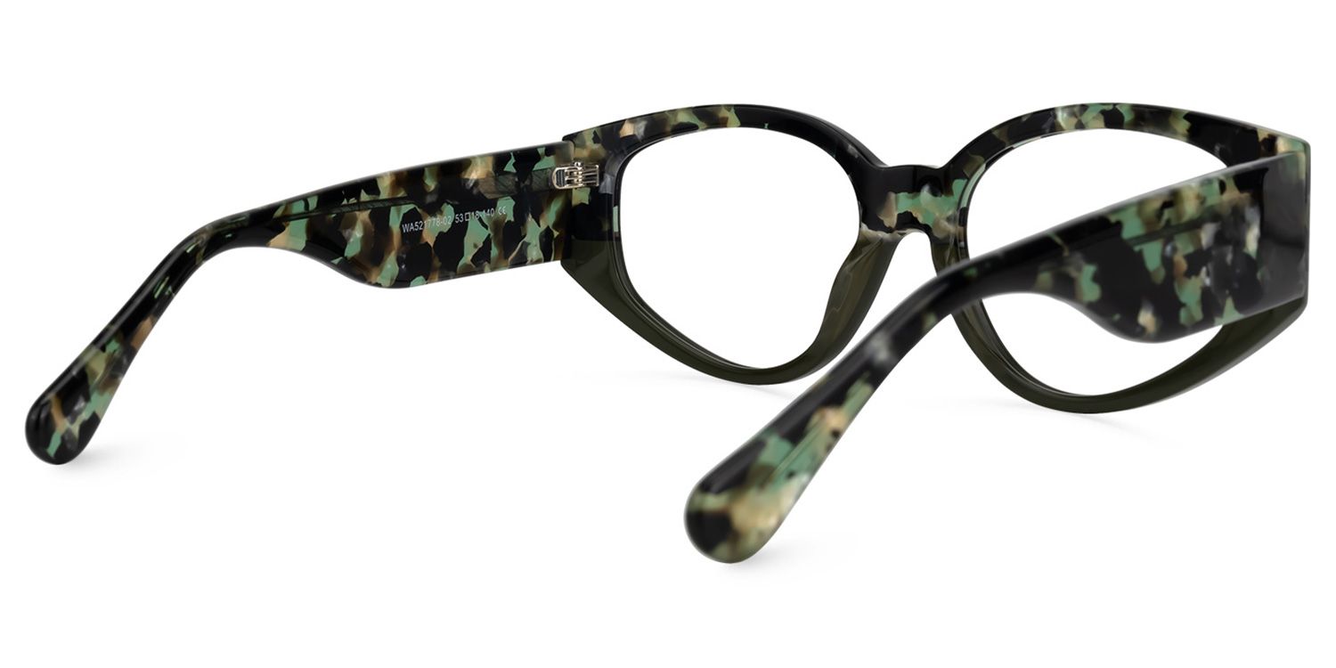 Durand - Geometric Floral Eyeglasses product detail 3