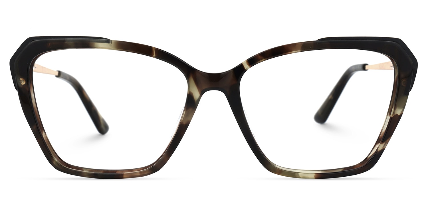 

Ruebena - Rectangle Pattern Eyeglasses