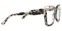 Angelia - Square Light/Tortoise Eyeglasses | Vooglam 