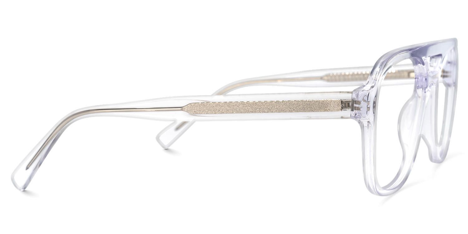 Aviator Crystal Eyeglasses│Vooglam.com 4