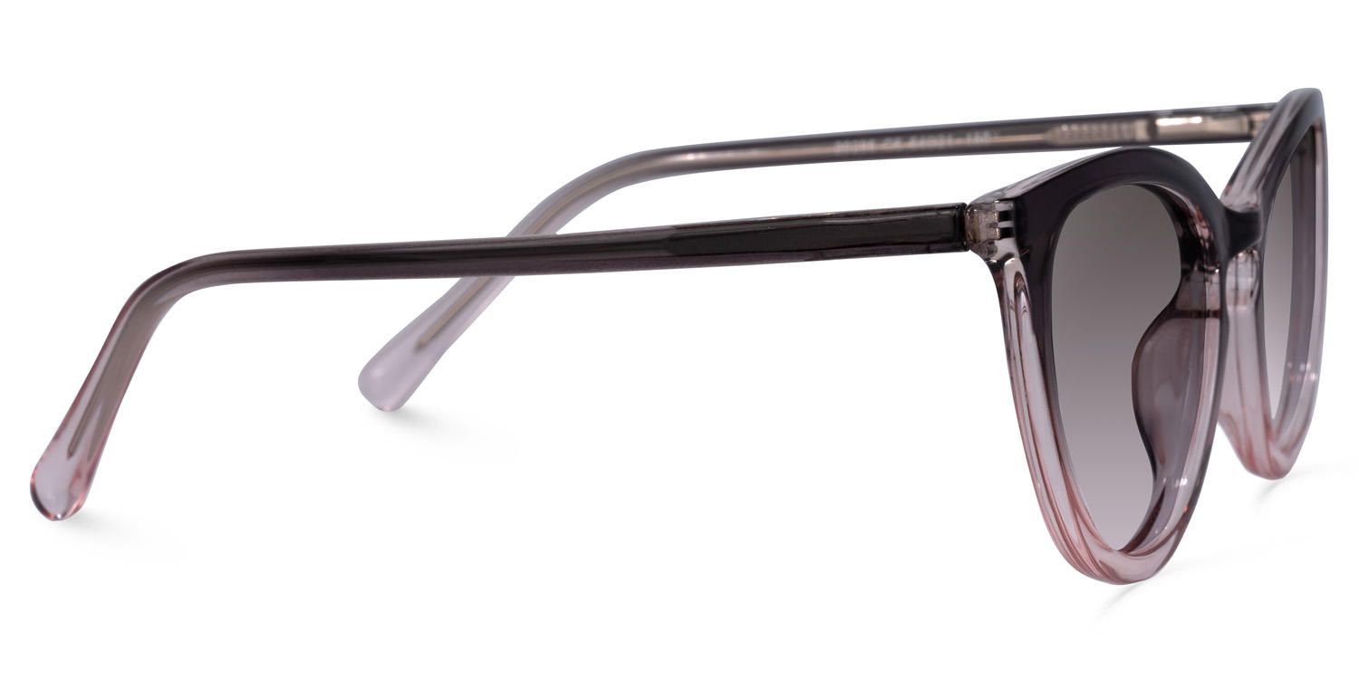 Cat Eye Grey Sunglasses | Vooglam.com 4