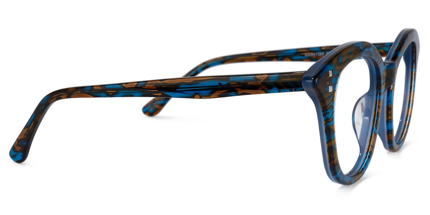 Chacha - Cat Eye Blue Eyeglasses product detail 4
