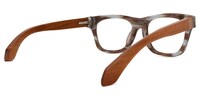 Clark - Rectangle Brown Eyeglasses - 3