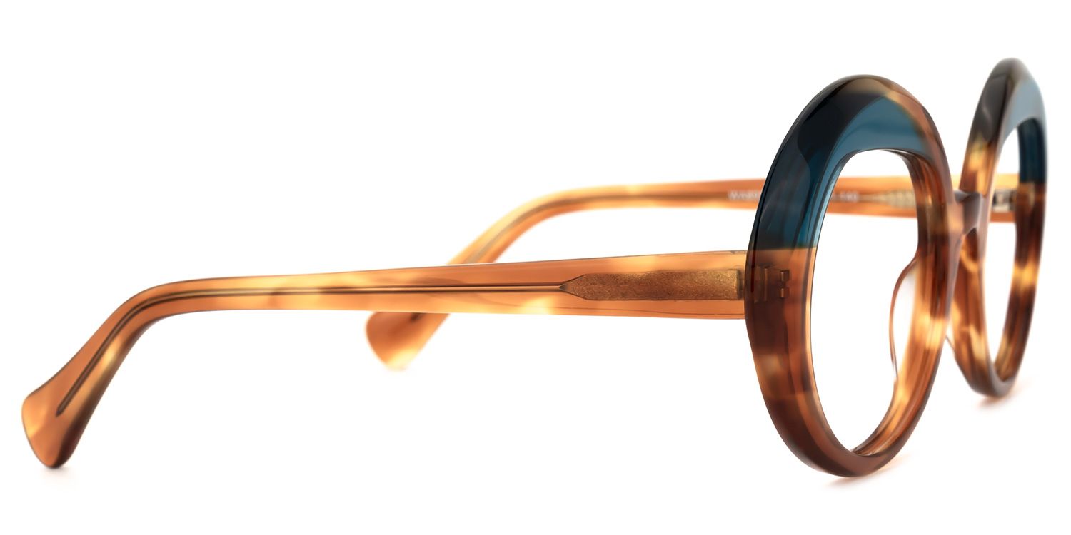 Round Tortoise Eyeglasses | Vooglam.com 4