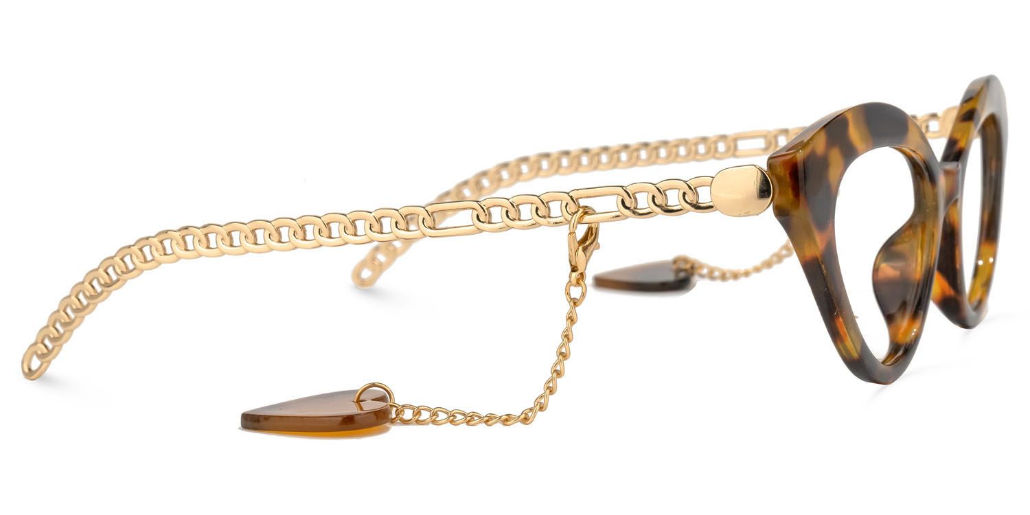 Cat Eye Tortoise Eyeglasses | Vooglam.com 4