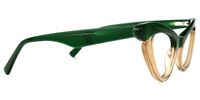 Blackwell - Browline Green Eyeglasses | Vooglam