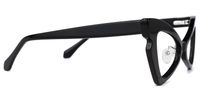 Immy - Geometric Black Eyeglasses | Vooglam