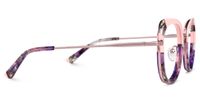 Sherrod - Round Pink Eyeglasses | Vooglam
