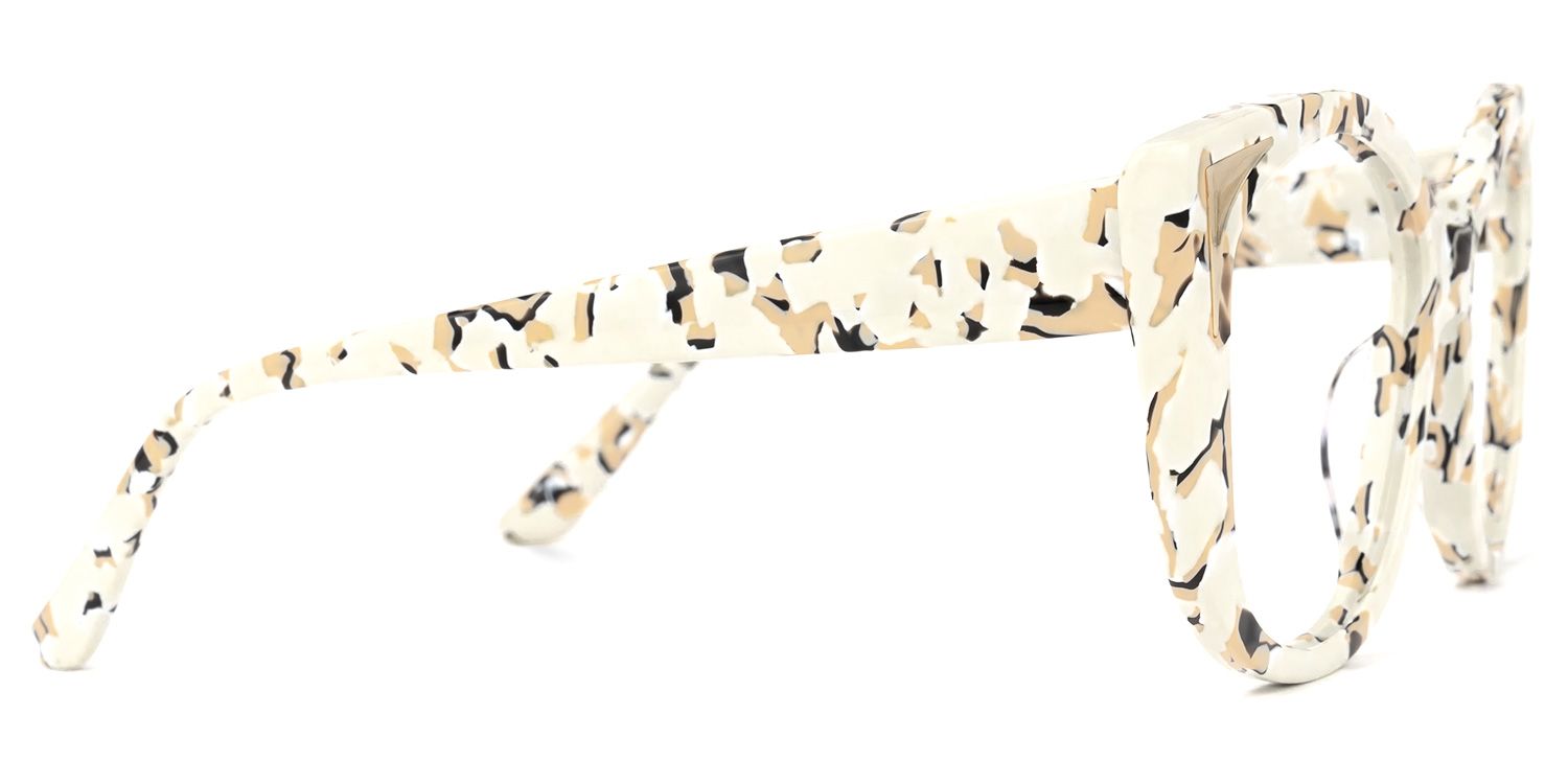 Galeana - Cat Eye Pattern Eyeglasses | Vooglam 4