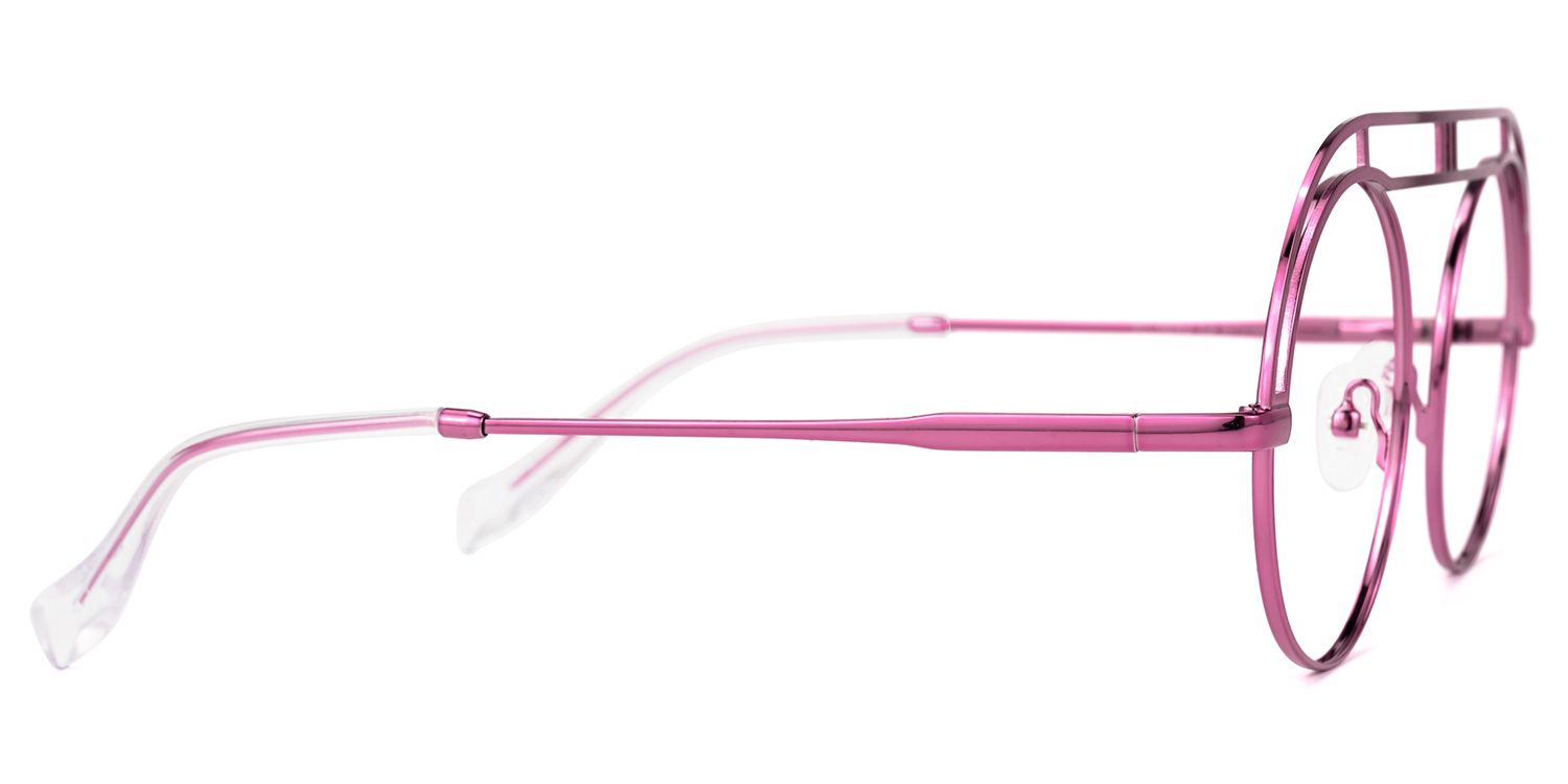 Valverde - Aviator Purple Eyeglasses | Vooglam 4