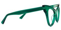 Cintron - Cat Eye Green Eyeglasses | Vooglam 
