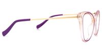 Mendoza - Cat Eye Purple Eyeglasses | Vooglam 