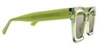 Marilu - Rectangle Green Sunglasses - 4