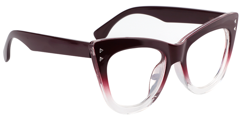 Bryony Cat Eye Romantic Wine/Red Eyeglasses product detail 6
