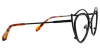 Hilleary - Geometric Black Eyeglasses | Vooglam 