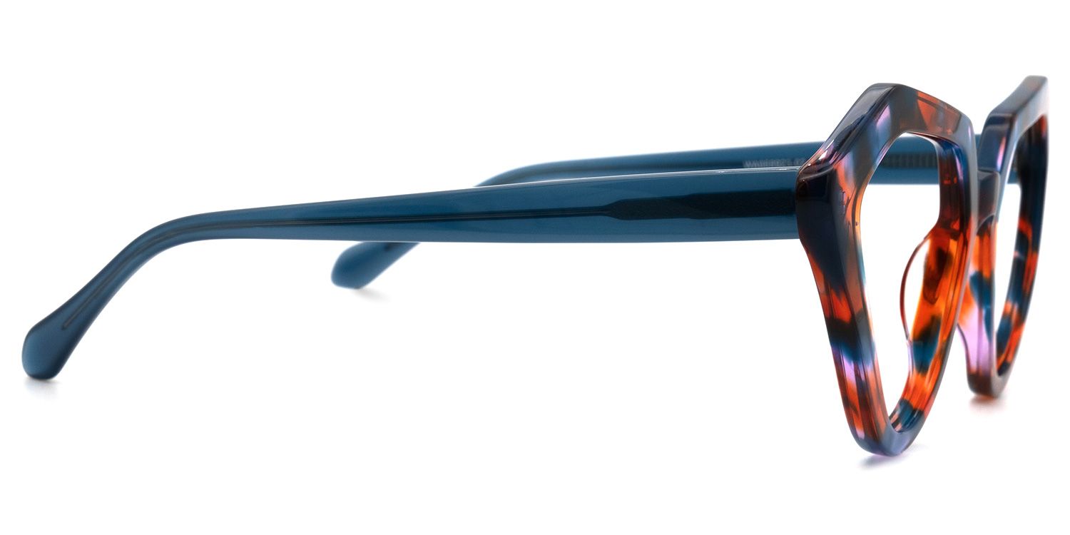Farhana - Geometric Multicolor Eyeglasses | Vooglam 4