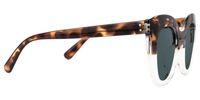Sindy - Cat Eye Tortoise Two-tone Sunglasses | Vooglam 