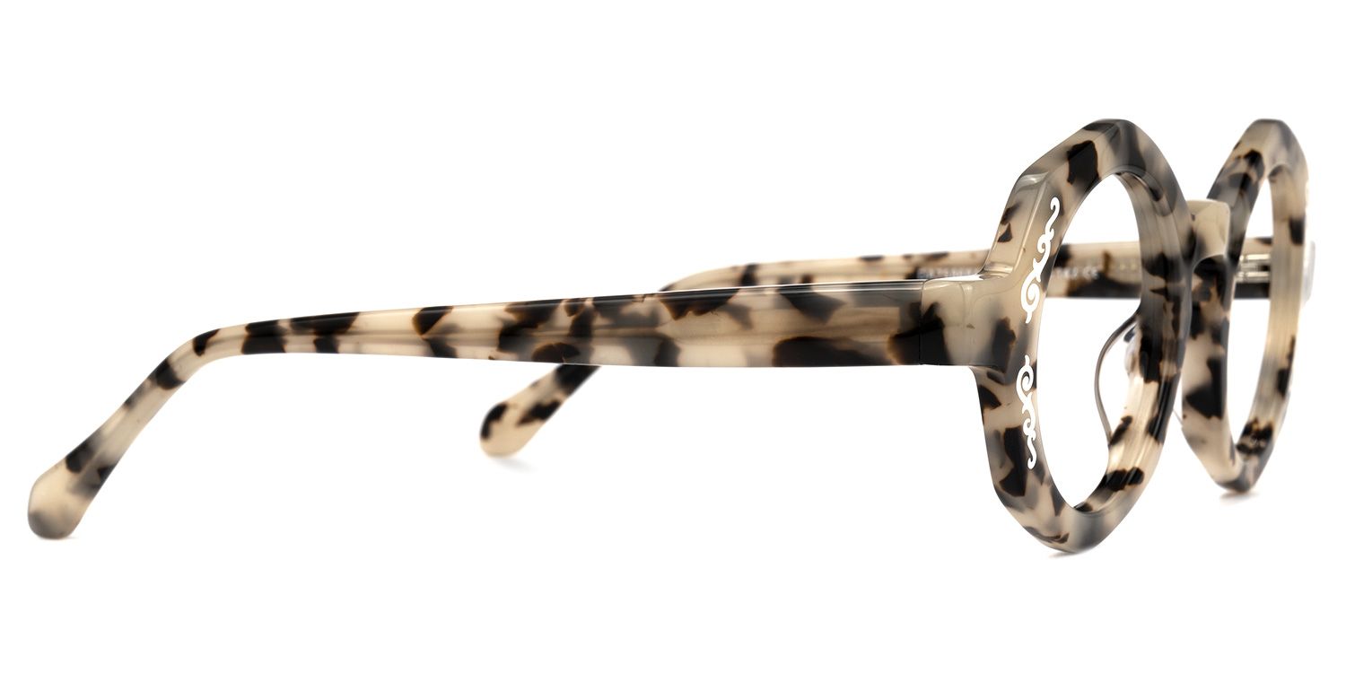 Barillas - Geometric Tortoise Eyeglasses | Vooglam 4