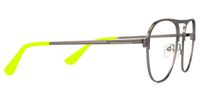 Abdalah - Aviator Grey Eyeglasses | Vooglam