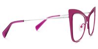 Abiba - Cat Eye Purple Eyeglasses | Vooglam 