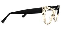 Marian - Geometric Black Eyeglasses | Vooglam 