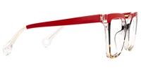 Achelous - Cat Eye Red/Tortoise Eyeglasses - 4