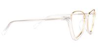 Adelio - Geometric Crystal Eyeglasses | Vooglam 