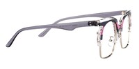 Cordelia Browline Purple Eyeglasses - 5