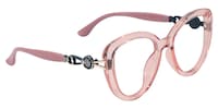 Nadine Round Pink Eyeglasses - 6