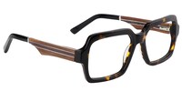 Moira - Rectangle Tortoise Eyeglasses  - 6