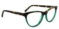 Gerry Cat Eye Green/Floral Eyeglasses - 6