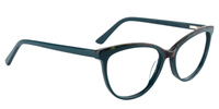 Classic Oval Peacock/Green Eyeglasses│Vooglam Optical Glasses 