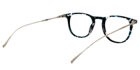 Burnet Square Blue/Black Eyeglasses - 4