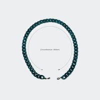 Twist Link Peacock/Blue Glasses Chains | Vooglam.com 