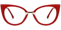 Arda - Red Cat Eye Glasses