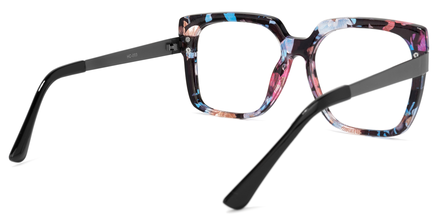 Sofija - Square Floral Eyeglasses product detail 3
