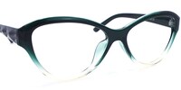Barbara Windsor Green Cat Eye Glasses - 4